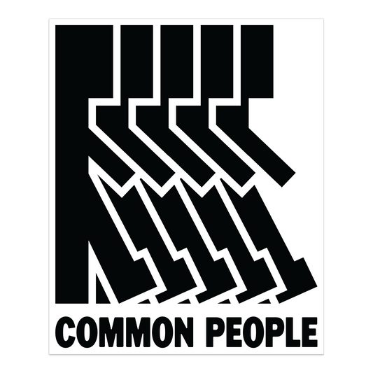 Common People Sticker